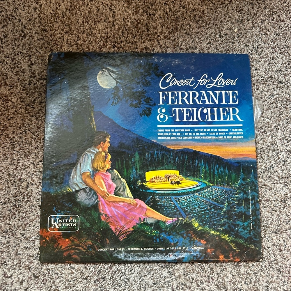 Concert for Lovers Vinyl Record
